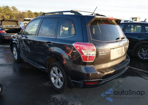 2015 Subaru Forester 2.5I Limited from USA, damaged, VIN JF2SJAKC0FH590652